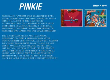 Pinkie (USA) (Proto) box cover back